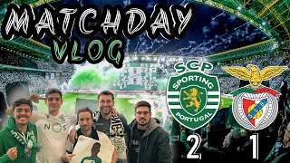 Sporting  Benfica MatchDay Vlog [upl. by Acino]