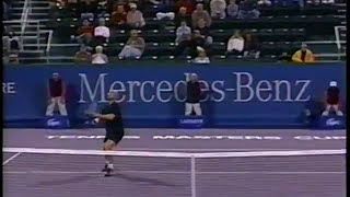 Nalbandian vs Agassi Masters Cup 2003 [upl. by Kaycee]