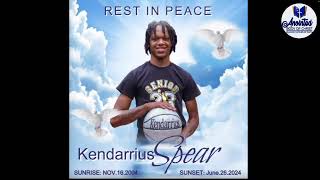 Celebrating the Life of Kendarrius quotKDquot Spears [upl. by Eniamrehs]