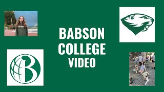 Babson College Video Supplement [upl. by Chuah]