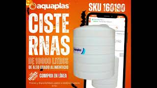 Tanque industrial de 10000 L apto para almacenar agua ácidos alimenticios solventes y químicos [upl. by Arem]