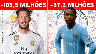 Desastres Milionários As 5 Piores Contratações do Futebol [upl. by Brande410]