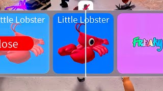 got the 0001 Little Lobster pet in Epic Minigames Roblox [upl. by Lavery979]