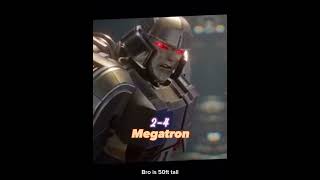 Scourge vs tf1 megatron transformers edit edits fyp shorts trending tf1 ytshorts vs goat [upl. by Lydon]