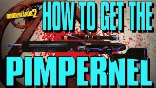 Borderlands 2  HOW TO GET THE PIMPERNEL SNIPER [upl. by Ynetsed]