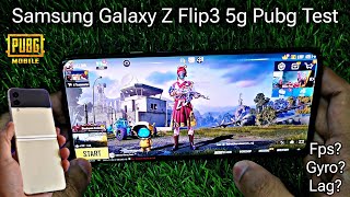 Samsung Galaxy Z Flip3 5g Pubg Test  SD888  New update [upl. by Nnylamme]