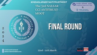 FINAL  The 3rd NALSAR CCI Antitrust Moot 2024 [upl. by Temhem432]