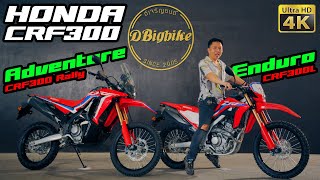 รีวิว Honda CRF300 L amp Rally ทางดำก็ได้ ทางฝุ่นยิ่งฟิน  Bigbike Enduro Adventure Review [upl. by Naget]