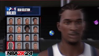 BEST SHAI GILGEOUSALEXANDER IN NBA 2K24 ACCURATE SHAI FACE CREATION IN THE GAME [upl. by Ridgley907]