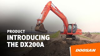 Introduction of the DX200A Crawler Excavator [upl. by Ilagam]