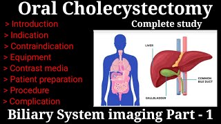 Oral cholecystography Procedure  Biliary system imaging part  1  Radiology technical [upl. by Amairam593]