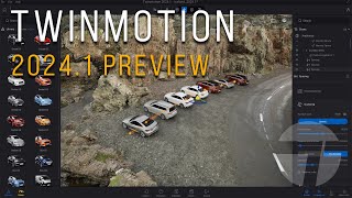 Twinmotion 20241 Preview New Features [upl. by Aiz]