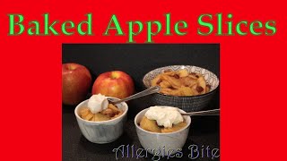 Baked Apple Slices [upl. by Julius]