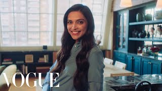 73 Questions With Deepika Padukone  Vogue [upl. by Elinet377]