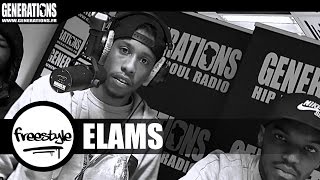 Elams  Freestyle Live des studios de Generations [upl. by Siram910]