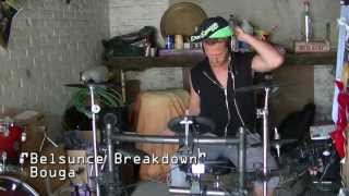 Belsunce breakdown  Bouga  Drum cover [upl. by Dunton]