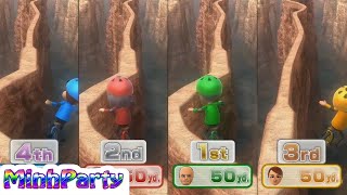 Wii Party U Minigames  Donkey Kong Vs Claudia Vs Lucian Vs Yasuo Gameplay MINH PARTY U [upl. by Miguela]