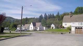 Warfield BC Canada Village in West Kootenay Region Southern British Columbia [upl. by Scott]