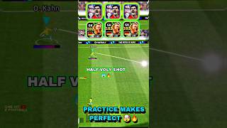 E Football24  GK half voly shot on target 🎯challenge😱🔥efootball longshot bestgoalkeeperfootball [upl. by Yraillih]