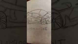 Lamborghini sketch  drawings MehrinSorathiya [upl. by Fernanda]