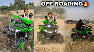 New ATV Bike Se OffRoading 🔥😮 Khatarnak Maza Aaya 😍 [upl. by Sakiv]