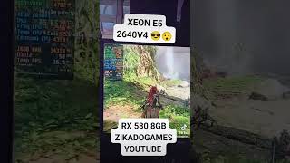 RX 580 XEON 2640V4  TESTE 2640 V4  TESTE XEON 2640 V4  RX 580 8GB  RX 580 DO ALIEXPRESS rx580 [upl. by Lorenzana210]