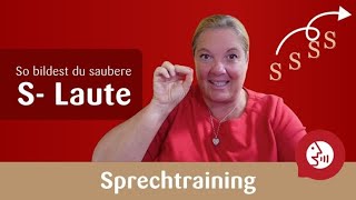 Sprechtraining  Lispeln  So bildest du saubere S Laute [upl. by Darcey]