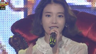 IU  The Red Shoes 아이유  분홍신 Show Champion 20131030 [upl. by Ahseikram]