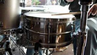 1920´s Ludwig NOB 65x14quot snare drum soundfile [upl. by Suoicerp562]