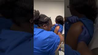 Z track method Intramuscular Injection [upl. by Travis]