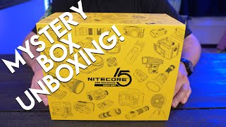 Blind Unboxing the Nitecore 15th Anniversary Box [upl. by Gilliette]