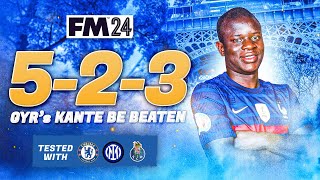 GYRS KANTE BE BEATEN FM24 TACTIC [upl. by Kalk137]