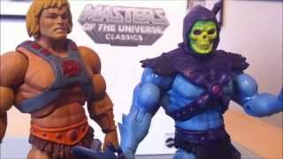 Masters of the Universe Classics Skeletor Review  German [upl. by Nyrol297]