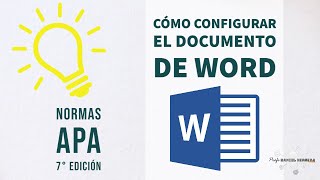 Normas APA Séptima 7ma Edición 2020  última actualización Word Tutorial en español [upl. by Orth]