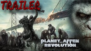 Planet der Affen Revolution  German Trailer  2014 [upl. by Leonidas636]