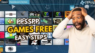 2024🔥 How To Play PspGames On Pc Or Laptop  Very Easy Guide  Download amp Play [upl. by Ivett]