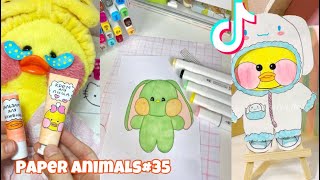 Paper Animals  TikTok Compilation 35 [upl. by Drusy]