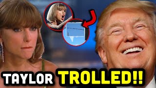 Taylor Swift FREAKS OUT MidPerformance as ‘TRUMP 2024’ Banners Fly Over Concert – Swifties LOSE IT [upl. by Bbor]