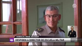 Ejército destituye al director de la Escuela Militar tras homenaje a Miguel Krassnoff [upl. by Ahsinawt865]