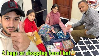 Dulhan ki shopping he complete nhi horahi🥲  Basil ki winter shopping bhi karli mall se😍 [upl. by Gnouhp223]