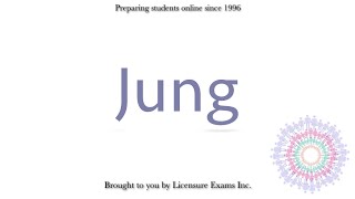 Jung  ASWB NCE NCMHCE MFT Exam Prep and Review [upl. by Nepsa]