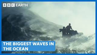 Surfing The Biggest Waves In The Ocean  Spectacular Earth  BBC Earth Science [upl. by Enoob]