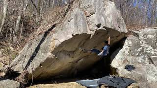 Chattanooga Bouldering  Pipe Dreams V8 [upl. by Sayer]