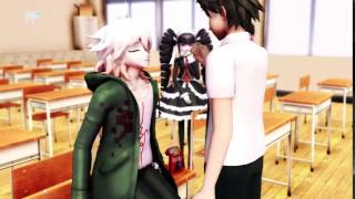 MMD  Danganronpa  Short effing hinata man [upl. by Kentiggerma]