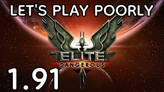 Elite Dangerous ASC  Lets Play Poorly  191  pistolero butterfinger loadout selfown blues [upl. by Gnemgnok]