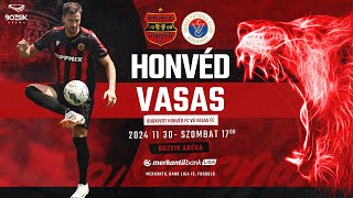 Budapest Honvéd FC  Vasas FC Merkantil Bank Liga NBII 15 forduló [upl. by Behn137]