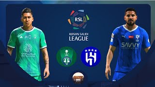 Al Ahli X Al Hilal  Saudi Pro League  4K  PS5™ [upl. by Lipkin]