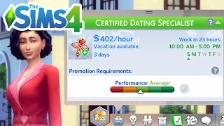 How To Get Promoted In The Romance Consultant Career Cheat  The Sims 4 [upl. by Allista]