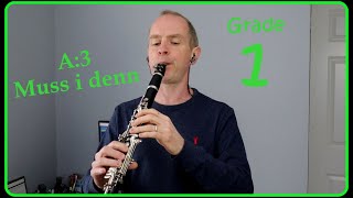 Muss i denn  Clarinet Tutorial Grade 1 ABRSM  Unaccompanied [upl. by Kinna]