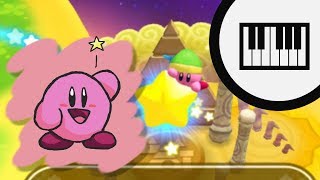 Kirbys Return to Dream Land  Planet Popstar Piano [upl. by Arissa652]